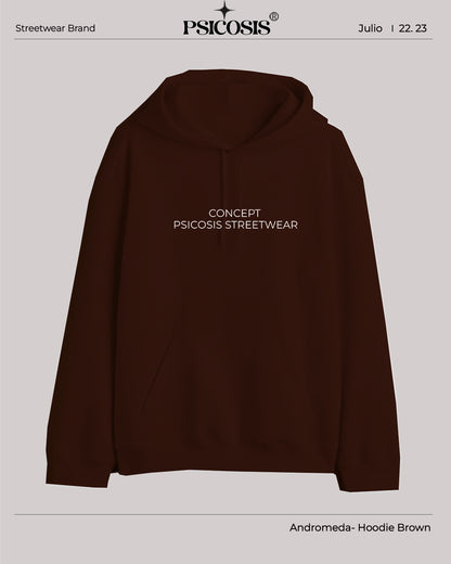 ANDROMEDA - HOODIE BROWN