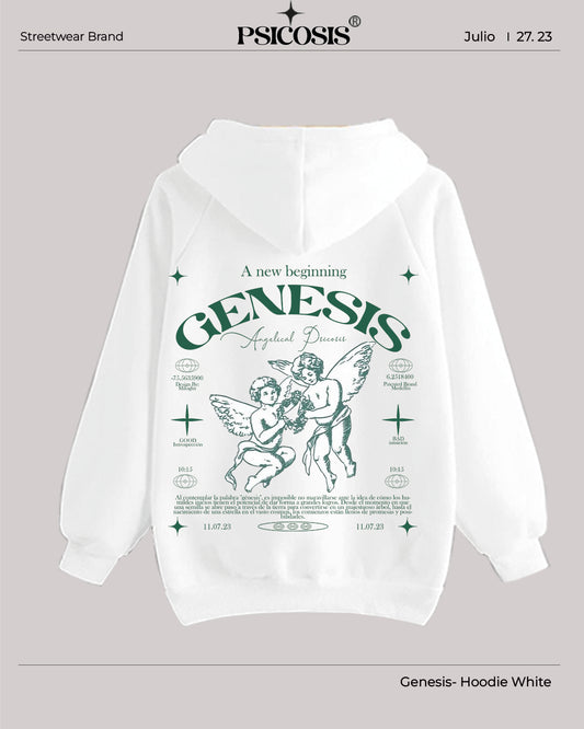 GENESIS - HOODIE WHITE