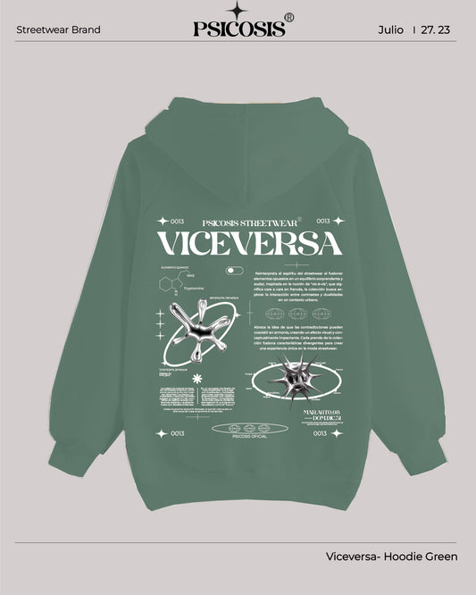 VICEVERSA - HOODIE GREEN