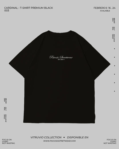 T - SHIRT PREMIUM OVERSIZE - BLACK