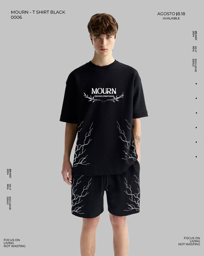 T - SHIRT MOURN OVERSIZE - BLACK PREMIUM