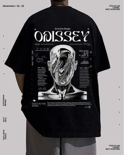 T - SHIRT BLACK ODESSEY