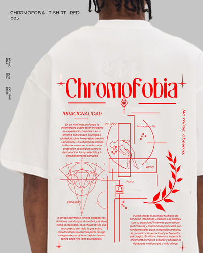 CHROMOFOBIA - T - SHIRT WHITE