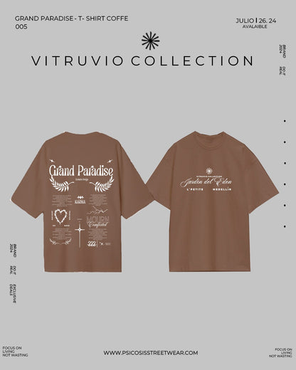 GRAND PARADISE - T SHIRT COFFEE