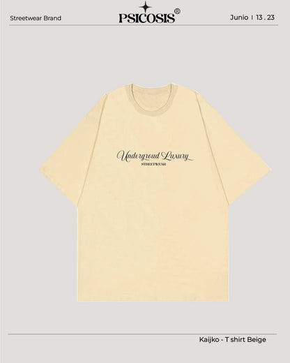 T - SHIRT BEIGE - KAIJKO